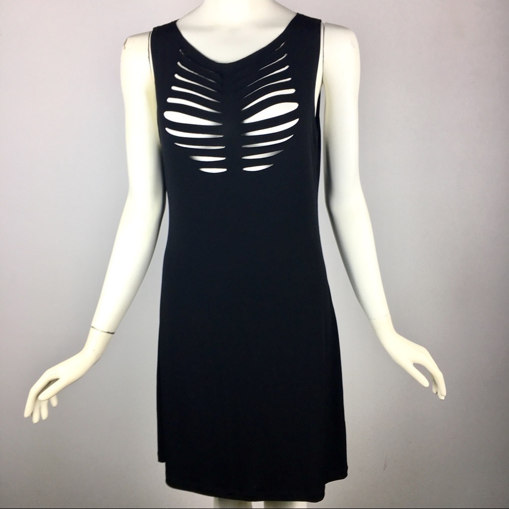 Graham & Spencer Black Cutout Dress Size Medium